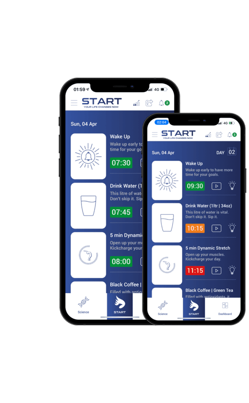 START app UI